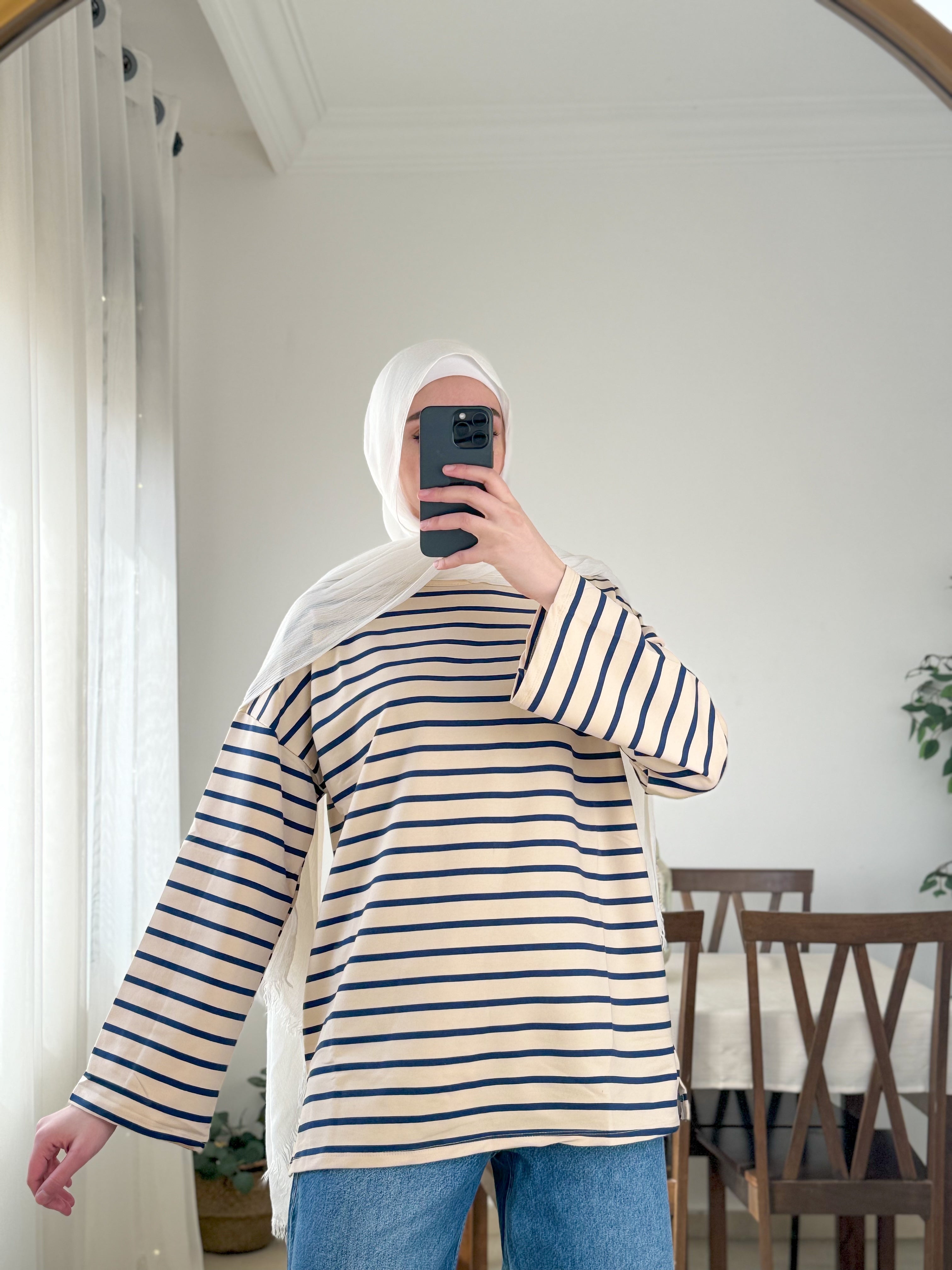 Striped Sweatshirt