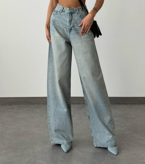 EXTRA WIDE LEG GREY TINT